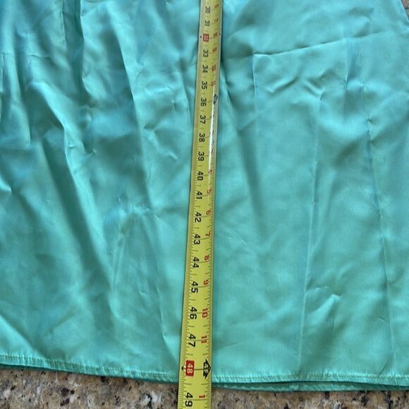 Jessica McClintock Green Strapless Prom Dress - Picture 10 of 10